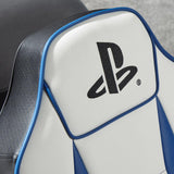 XROCKER PLAYSTATION GEIST 2.0 FLOOR ROCKER - VIT OCH BLÅ
