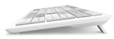 Sharkoon OfficePal K30W (white, DE layout, rubber dome) Sharkoon
