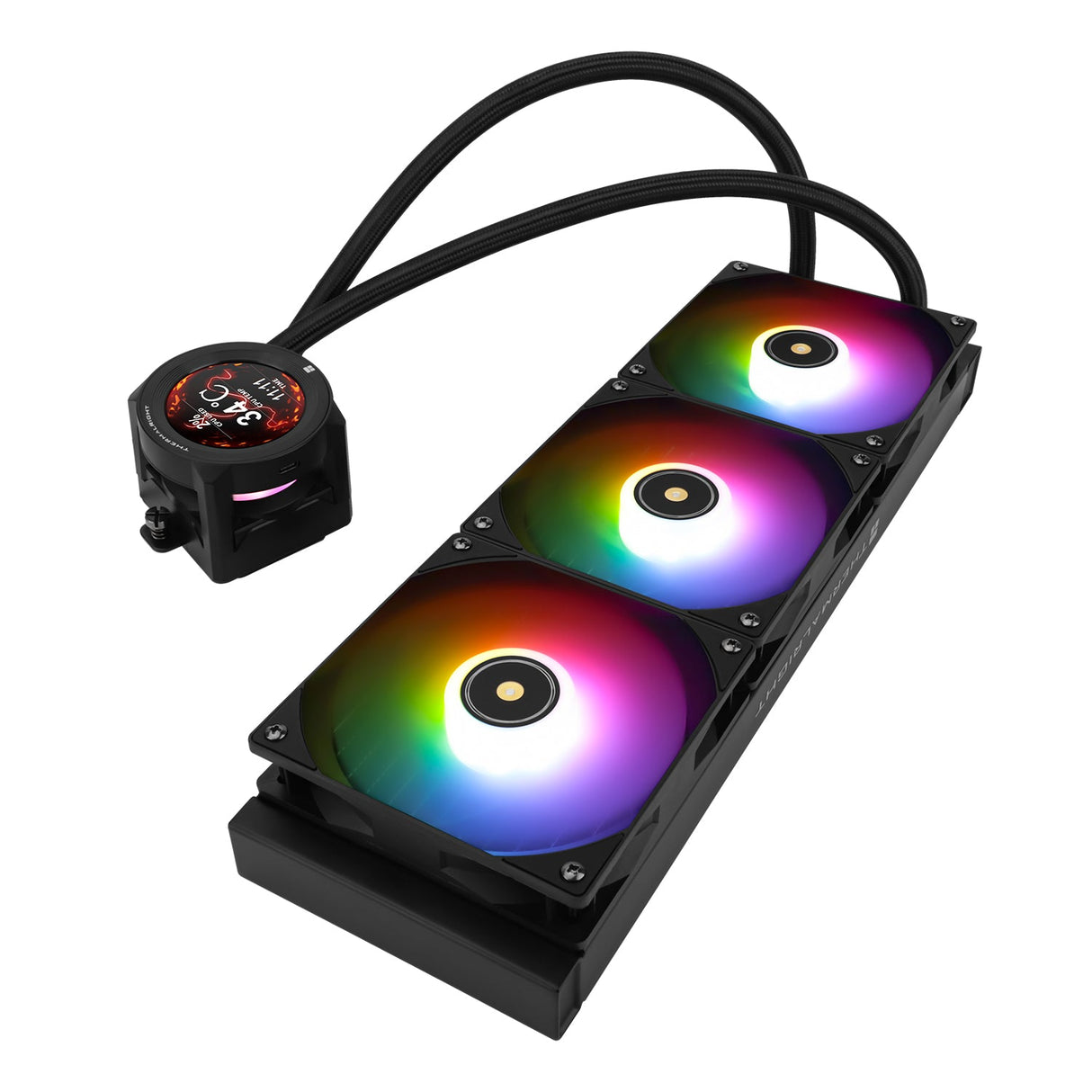 Thermalright Core Vision 360, Svart, Argb