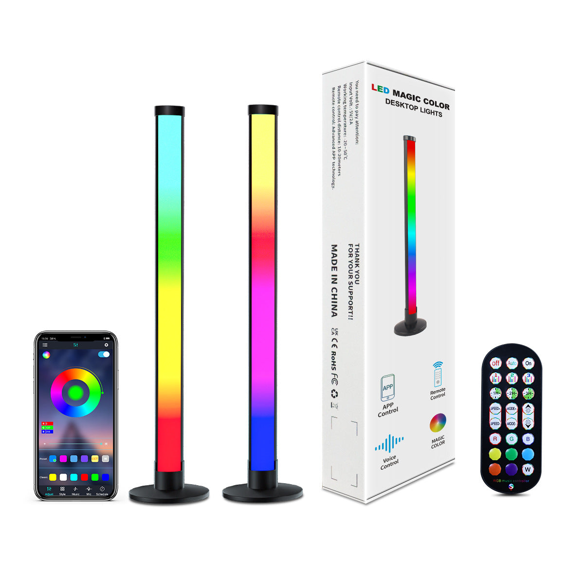 Geekd - RGB-Ljusställning