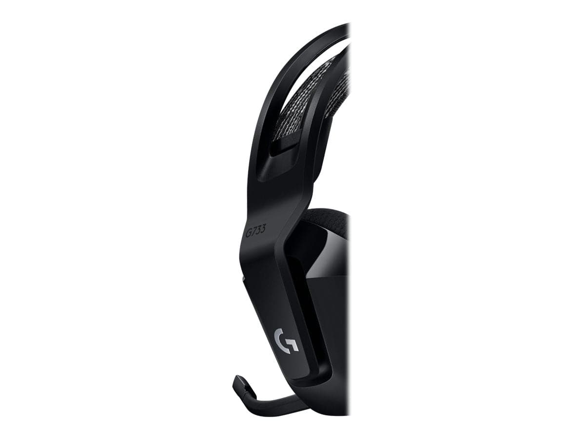 Logitech G G733 LIGHTSPEED Trådlös RGB Svart