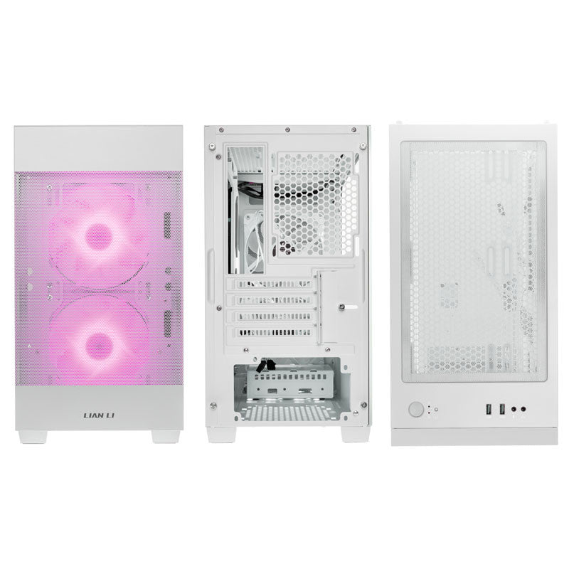 Lian Li LANCOOL 205M Mesh Snow - Micro ATX