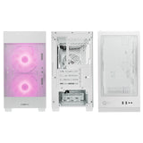 Lian Li LANCOOL 205M Mesh Snow - Micro ATX
