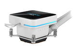 ASUS PRIME SLC II 360 ARGB LCD WHT – nærbillede af produktets detaljer (vinkel 4)