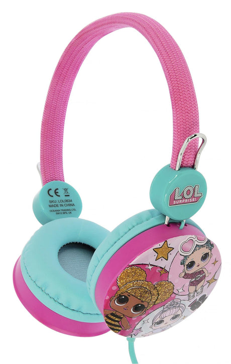 L.O.L. Surprise! Glitterati Pink Kids Core Headphones OTL