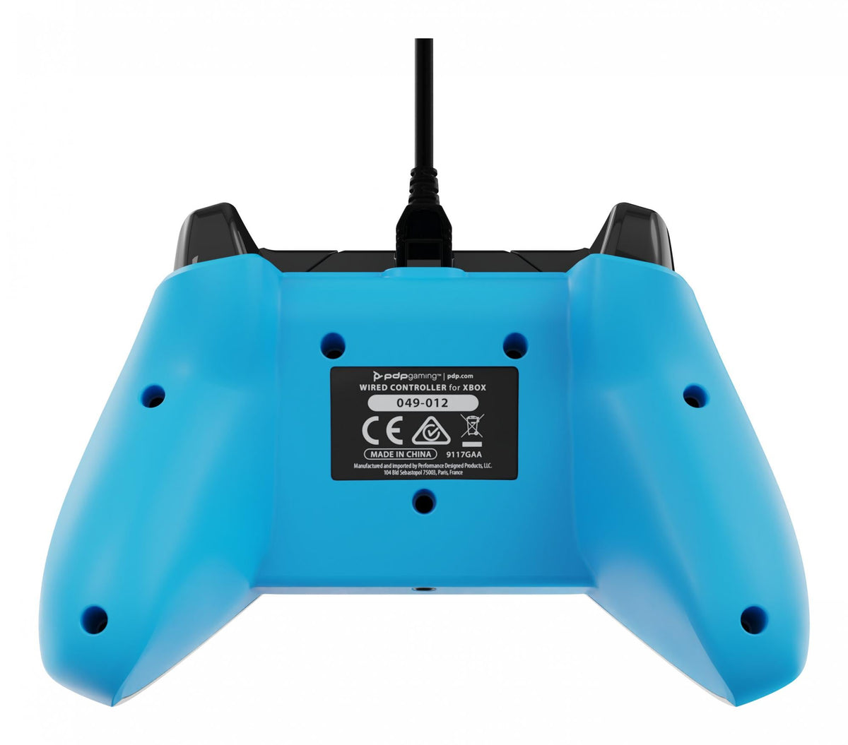 PDP Wired Controller Xbox Series X White - Ion (Blue) PDP
