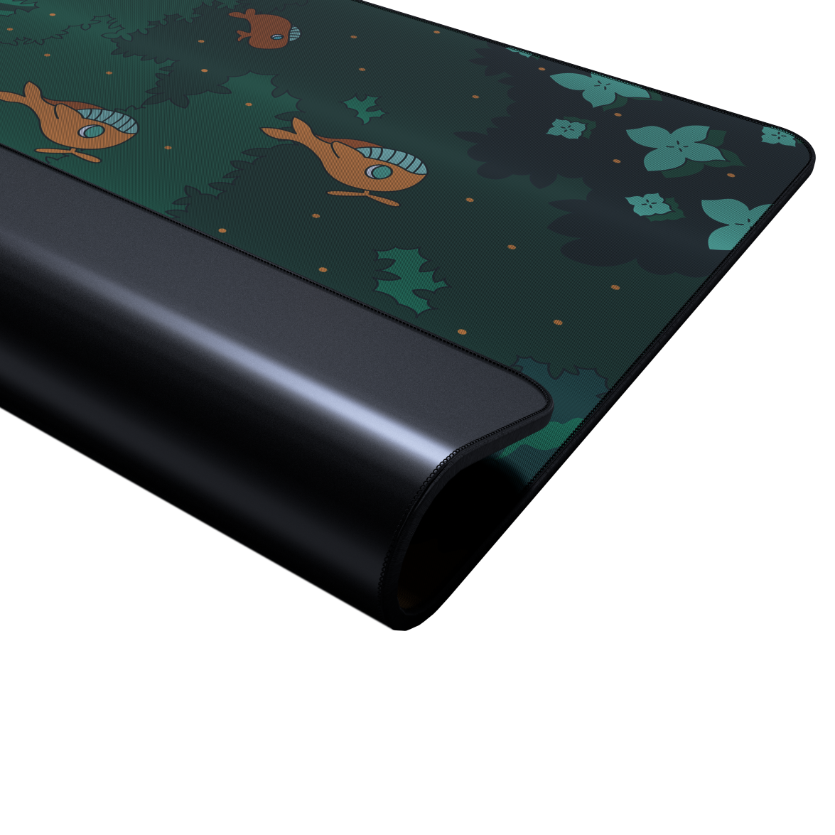 Mighty Setup - Fantasy Forest Green Mouse Pad