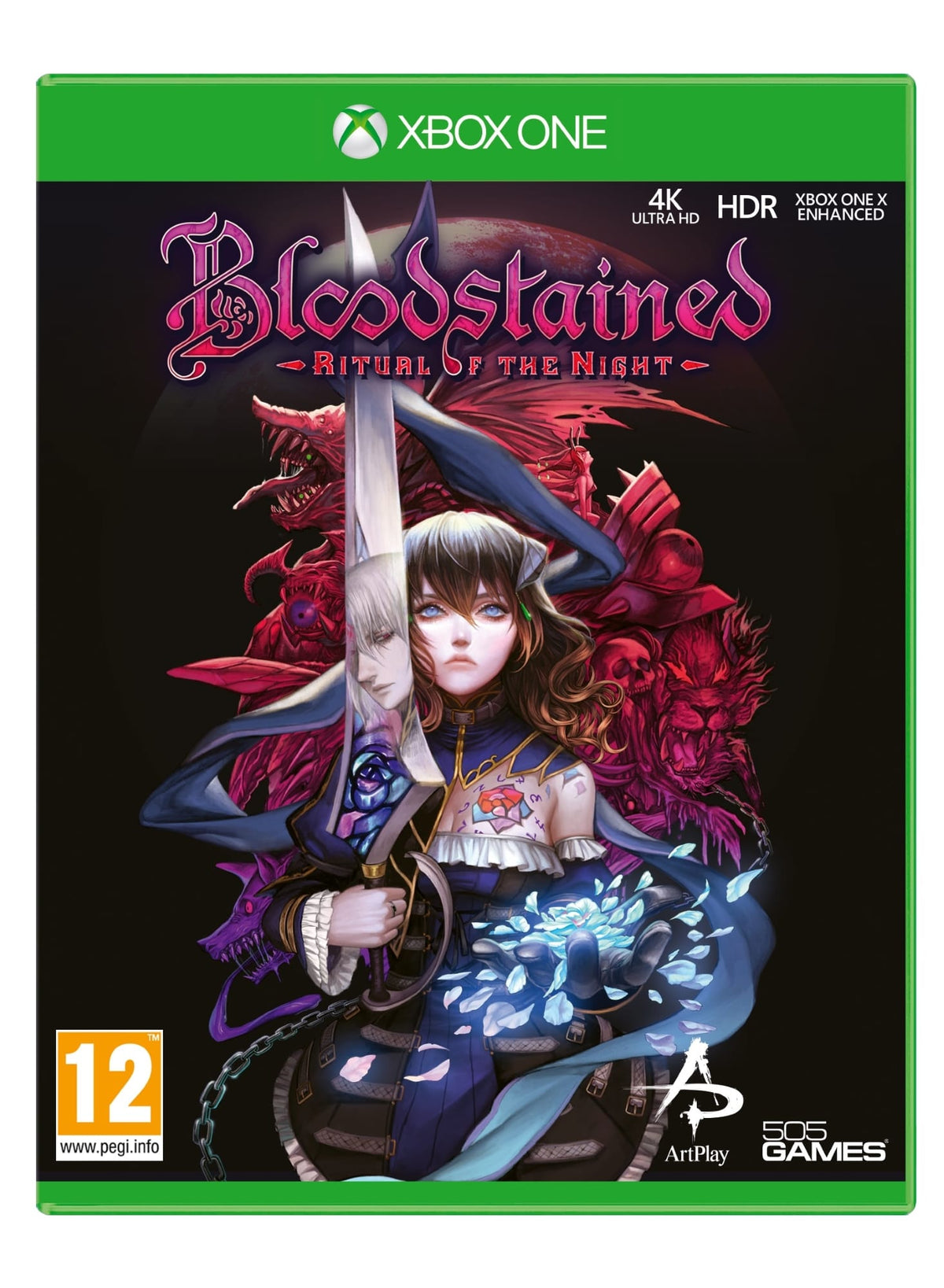 Bloodstained: Ritual of the Night – Xbox One – spilomslag