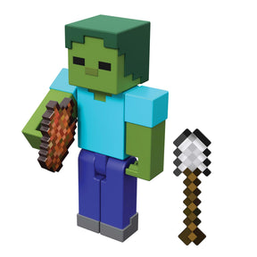 Minecraft - Biome Builds - 8cm Asst Figure - Zombie  (JCN44) Minecraft