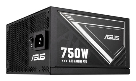 Siden af ASUS 750W-ATS Gold med 750 W-mærkning