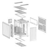 ASUS TUF Gaming GT502 Horizon ARGB – adskilte kabinetpaneler og ramme