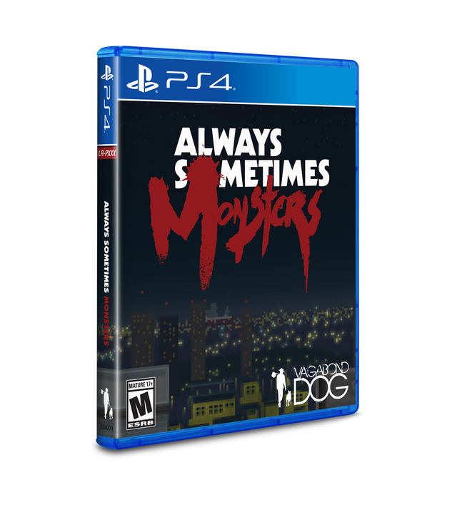 Always Sometimes Monsters (Limited Run) (Import) – PlayStation 4 – spilomslag