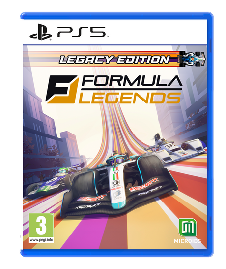 Formula Legends Legacy Edition (Day 1 Edition) – PlayStation 5 – spilomslag