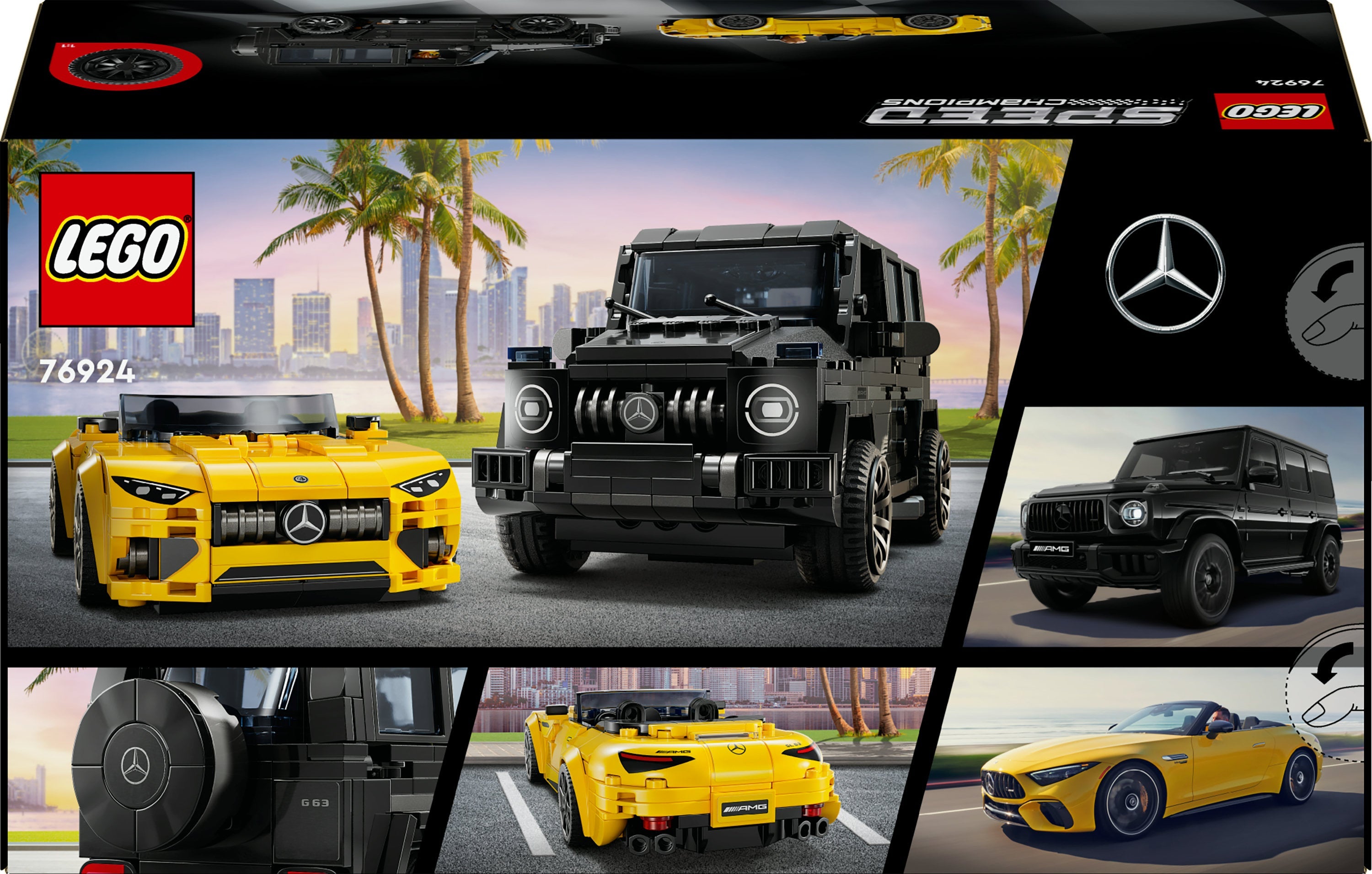 LEGO Speed Champions - Mercedes-AMG G 63 &amp; Mercedes-AMG SL 63 (76924)