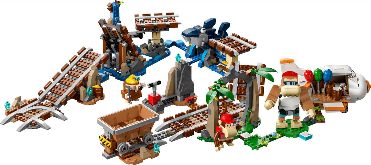 LEGO Super Mario - Diddy Kong&#039;s Mine Cart Ride Expansion Set (71425)