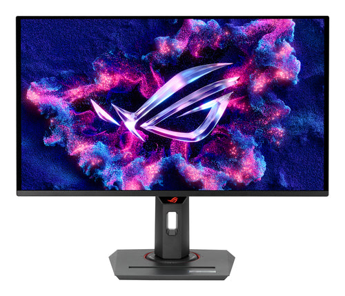 ASUS ROG Strix XG27ACDNG – 26,5" QD-OLED – 1440p – 360 Hz – skærm set forfra