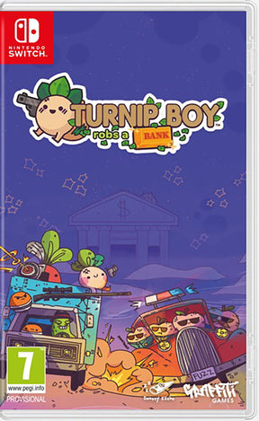 Turnip Boy Robs a Bank – emballage
