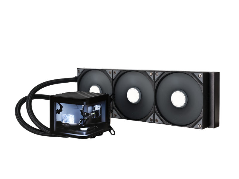 TRYX PANORAMA 360mm AIO Liquid Cooler Svart