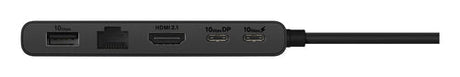 ASUS Dual 4K USB-C Dock DC201 – detalje af tilslutninger