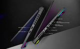 ASUS ROG Strix G16 G614PR-RV003W – detalje af tilslutninger; tastaturlayout illustrativt