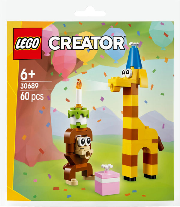 LEGO 30689 Creator Födelsedagsfestdjur