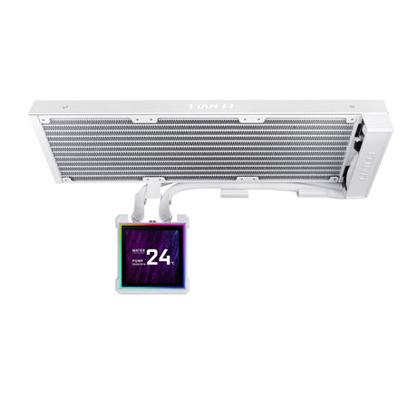Lian Li Hydroshift II LCD-S, 360N fanless, White Lian Li