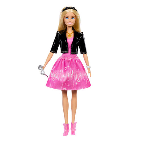 Barbie Fashionista julekalender – Dukke og modetilbehør – JFL63 – dukken i pink kjole