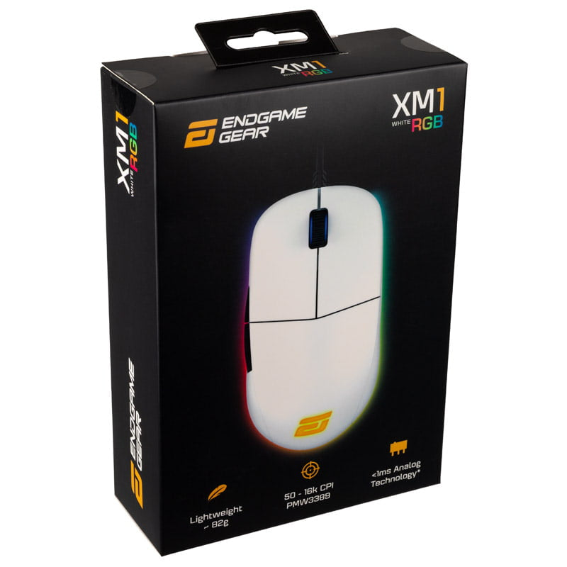 Endgame Gear XM1 RGB Gaming Mus - Vit