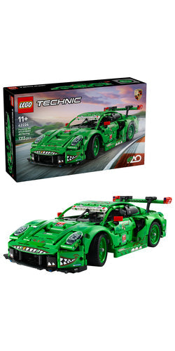 LEGO 42224 Technic Porsche 911 GT3 R REXY AO Racing Race Car, Construction Toy Lego