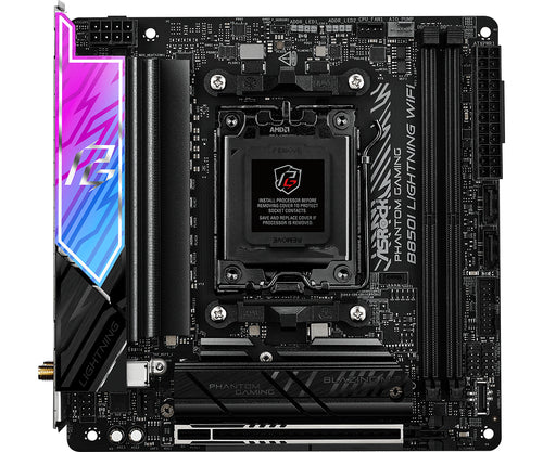 ASRock B850I Lightning WiFi bundkort - AM5, DDR5
