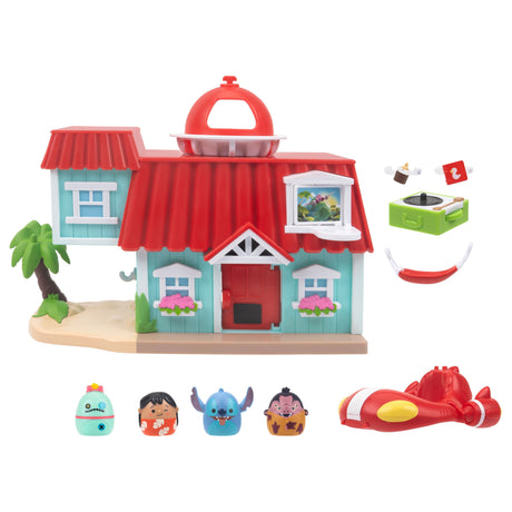 Squish-a-longs Disney Stitch – Stort legesæt – figur og tilbehør
