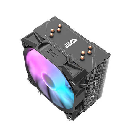 Darkflash S11 LED Aktiv CPU-kylning (kylfläns + Fläkt 120x130) Svart