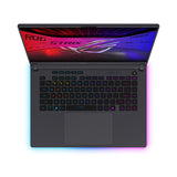 ASUS ROG Strix G16 G615LR-S5006W – taster og arbejdsflade set ovenfra