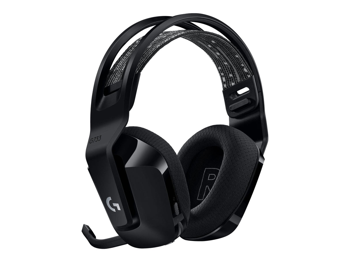 Logitech G G733 LIGHTSPEED Trådlös RGB Svart