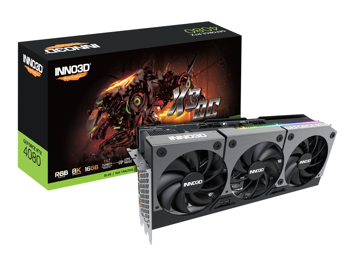 Inno3D GeForce RTX 4080 X3 16GB OC-utgåva