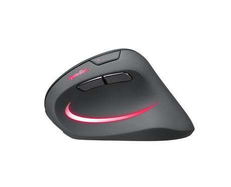 Speedlink - PIAVO PRO Illuminated Rechargeable Vertical Ergonomic Mouse - wireless, rubber-black Speedlink