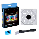 Lian li UNI FAN SL INF Vit fläkt - 120mm infinity RGB, PWM