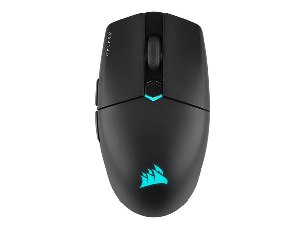 CORSAIR Gaming KATAR ELITE Optisk Trådlös Kabel Svart