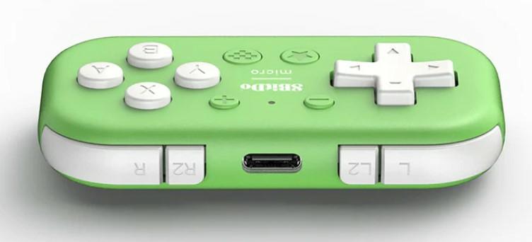 8BitDo Micro Bluetooth Gamepad Grön