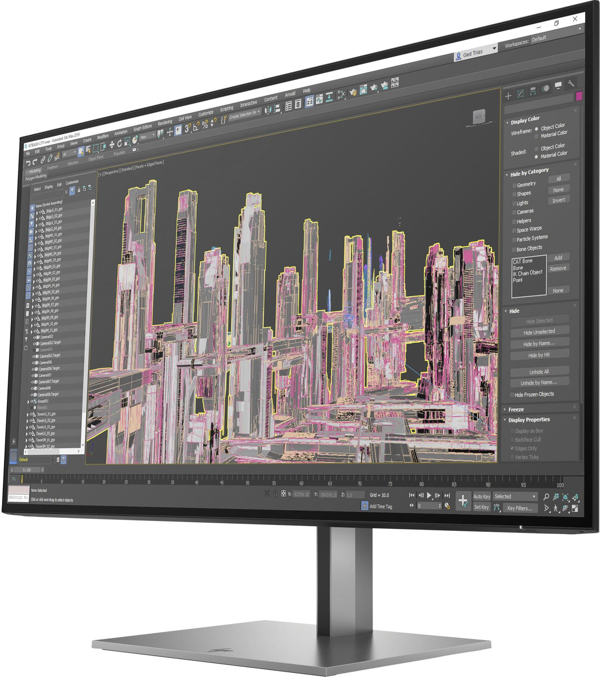 HP Z27u G3 27 2560 X 1440 (2K) HDMI DisplayPort USB-C 60Hz Dockningsskärm