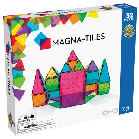 MAGNA-TILES - Classic 32 Piece Set (90208) Magna Tiles