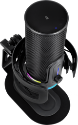 Streamplify MIC Pro, RGB, Stativ, Svart