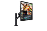 LG DualUp Ergo 28MQ780-B 28 2560 x 2880 HDMI DisplayPort USB-C 60Hz Forlæng Træk tilbage  Dockingskærm LG Electronics