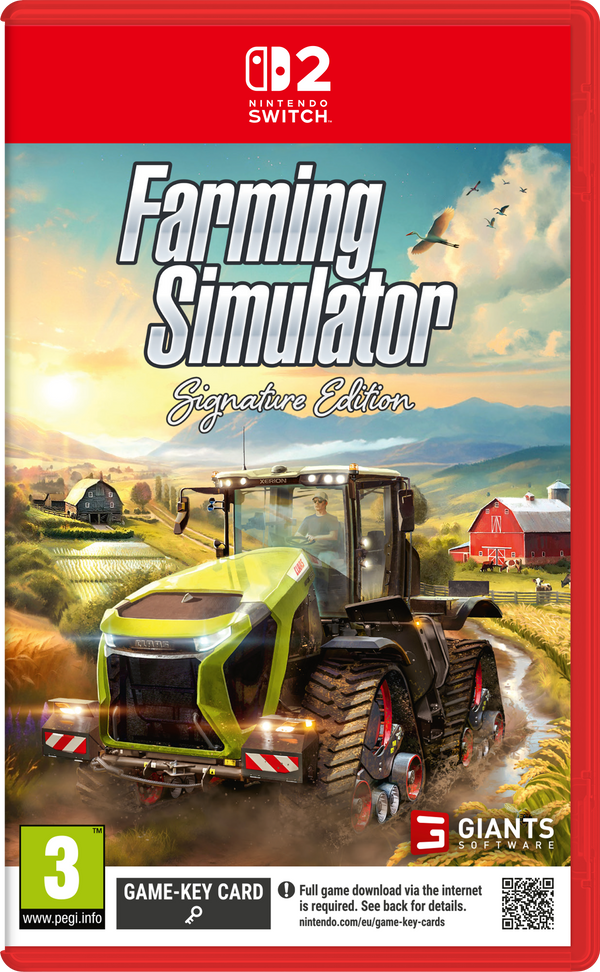 Farming Simulator - Signature Edition (Game Key Card) – Nintendo Switch 2