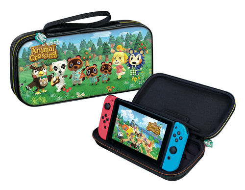 Nacon Game Traveler Deluxe Rejsetaske – Animal Crossing Edition til Nintendo Switch