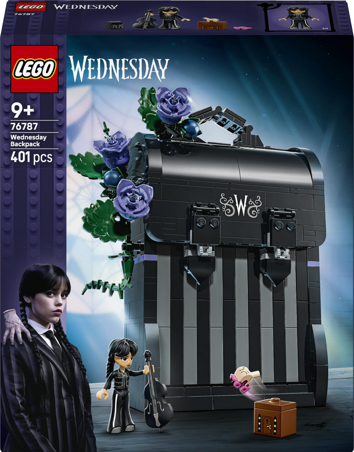LEGO - Wednesday - Wednesday Backpack (76787) LEGO