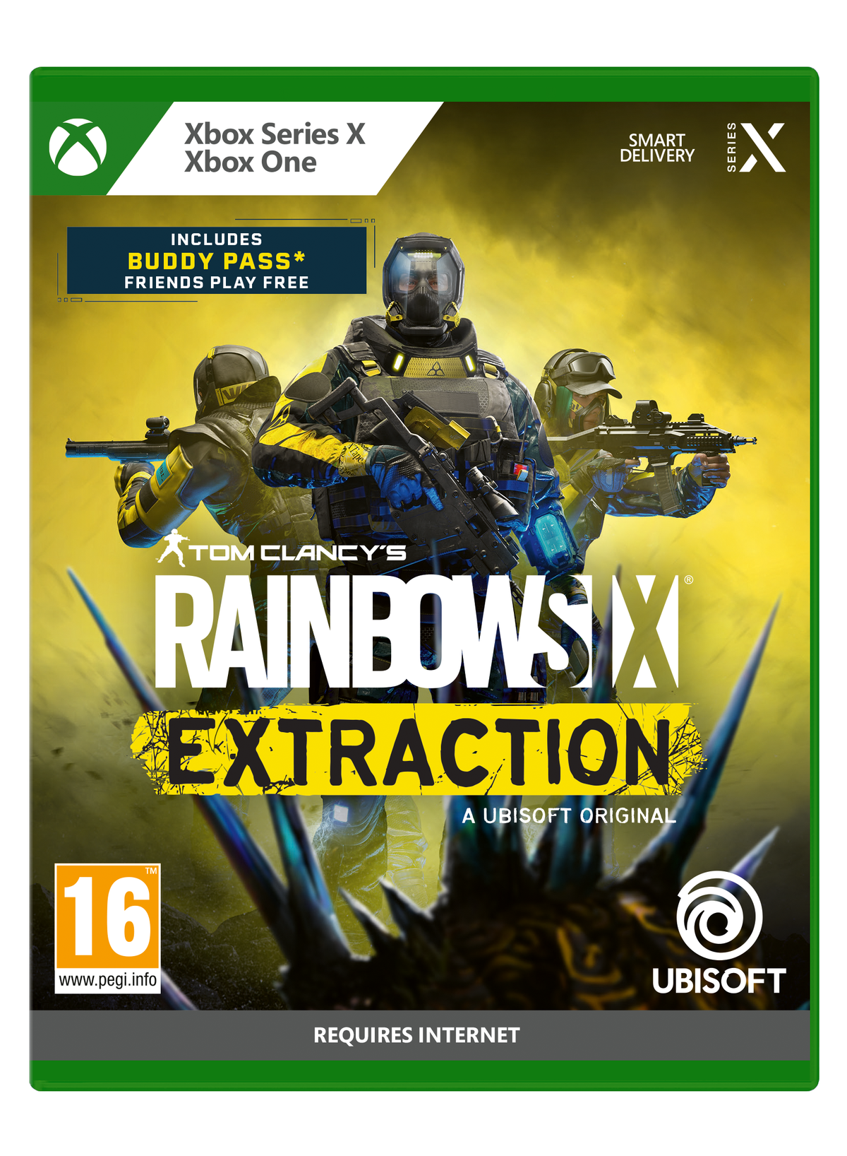 Tom Clancy's Rainbow Six Extraction – Xbox One / Xbox Series X – spilæske