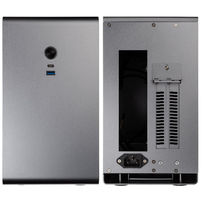 Kolink Rocket V2 Aluminium Mini-ITX Case - Titanium Gray