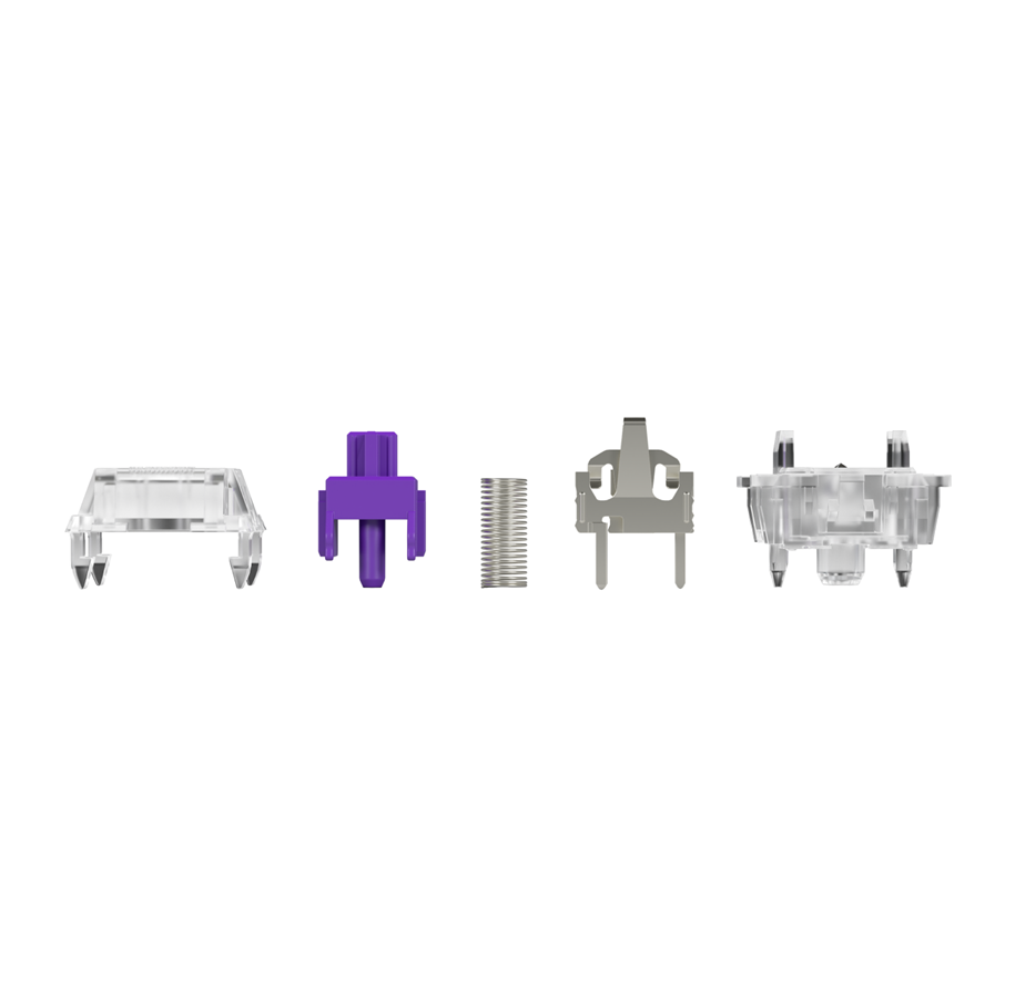 Glorious Mechanical Switches (110st) - Mako - Smörjt [Taktilt] 45g