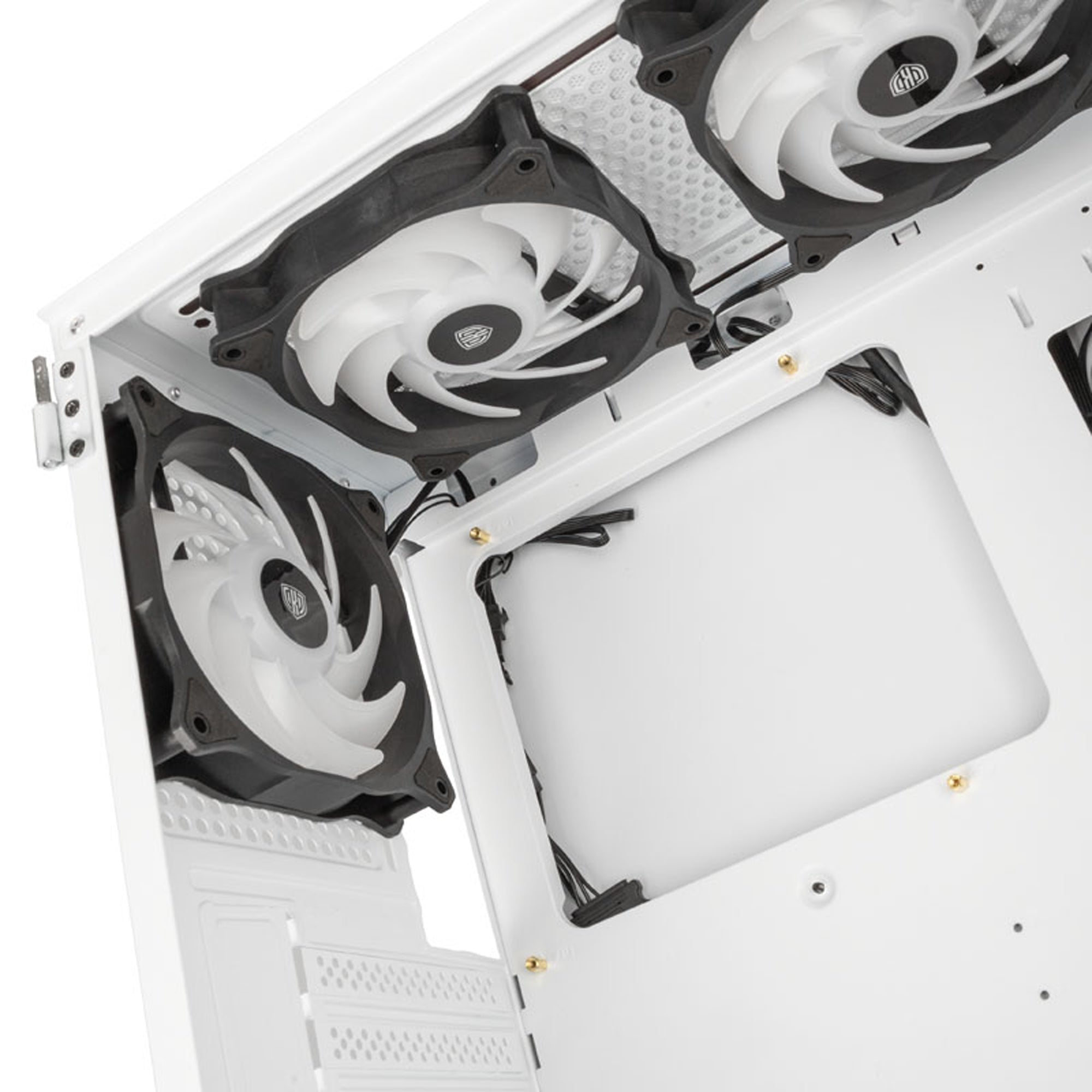 Kolink Observatory HF Glas ARGB Midi Tower Case - Vit